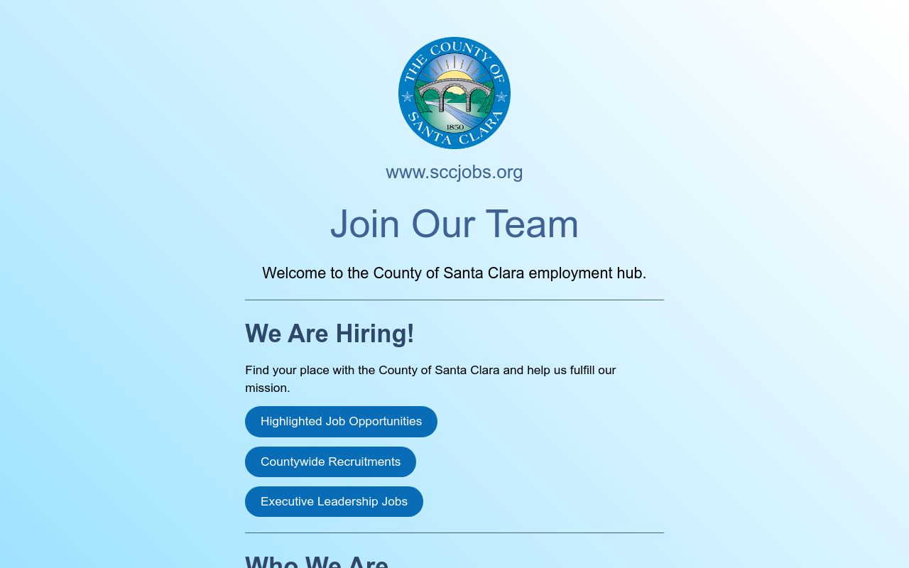 County of Santa Clara Jobs